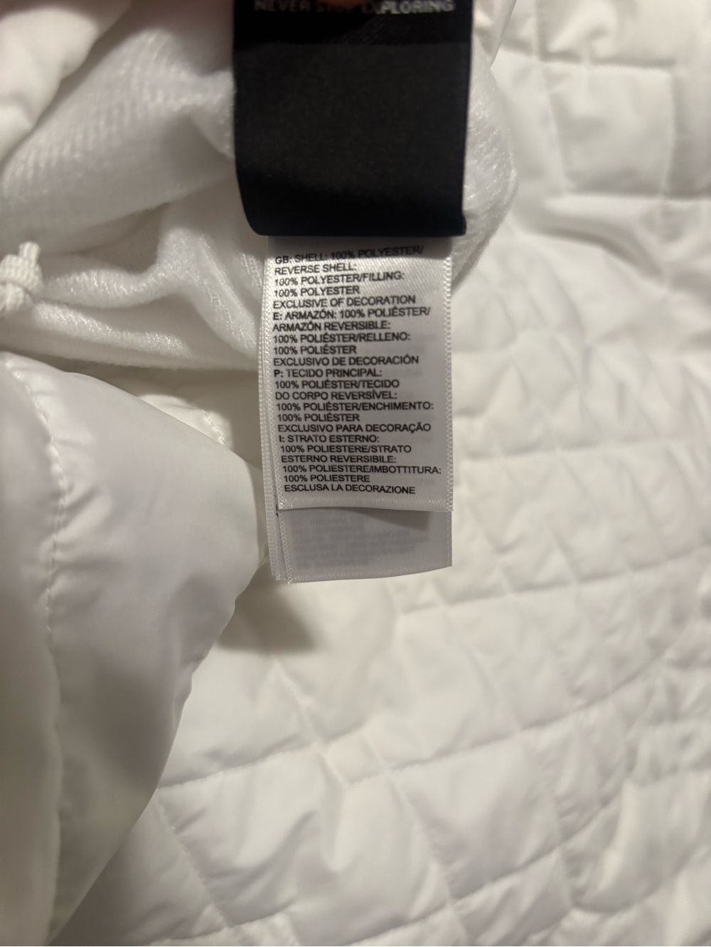 NWOT The North Face Reversible Vest - Picture 6 of 6